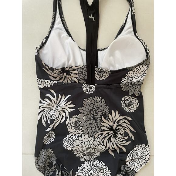 Joy Lab Swim One Piece Swimsuit Multicolor Floral Print Swimwear - Picture 8 of 10